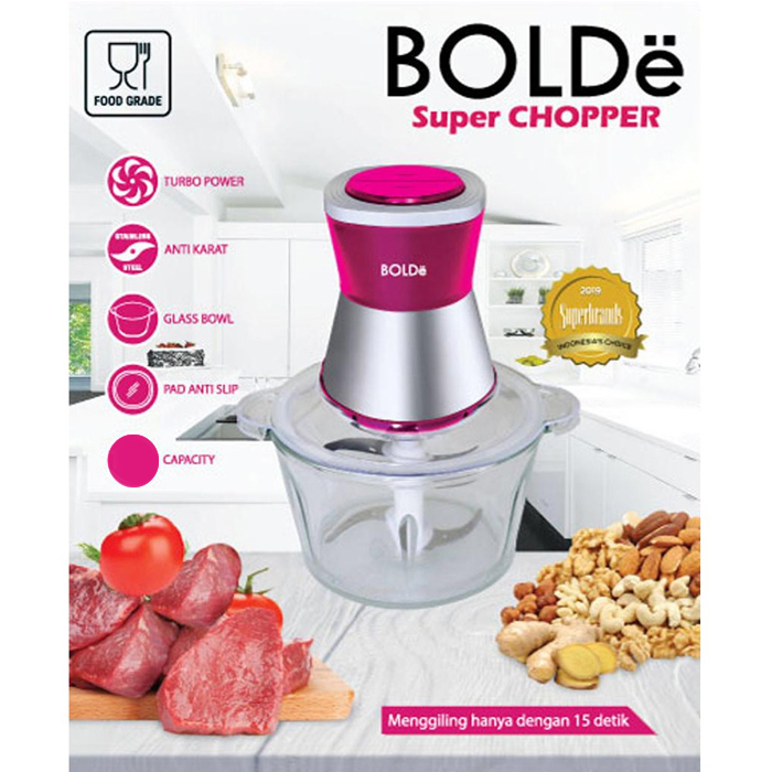 Bolde Super Chopper Stainless Casing - Pink